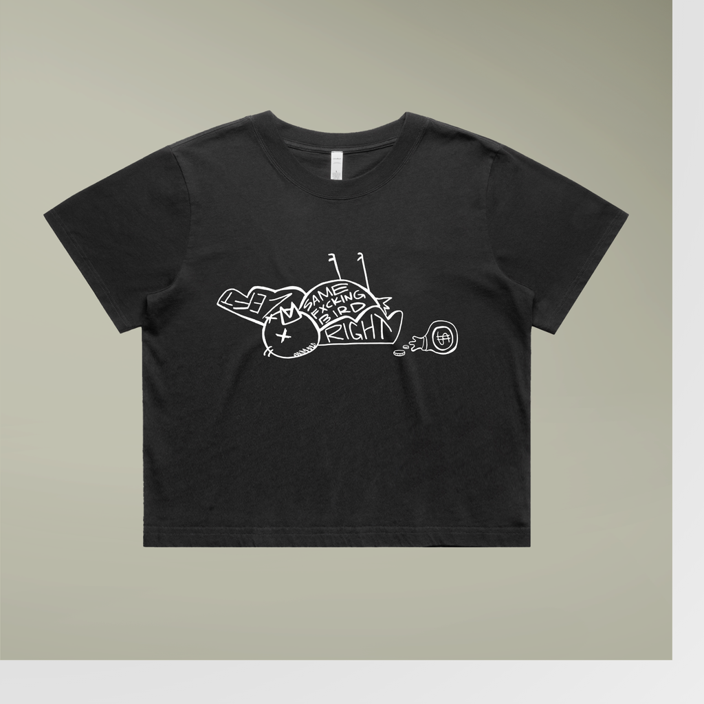 Same Bird Cropped Tee
