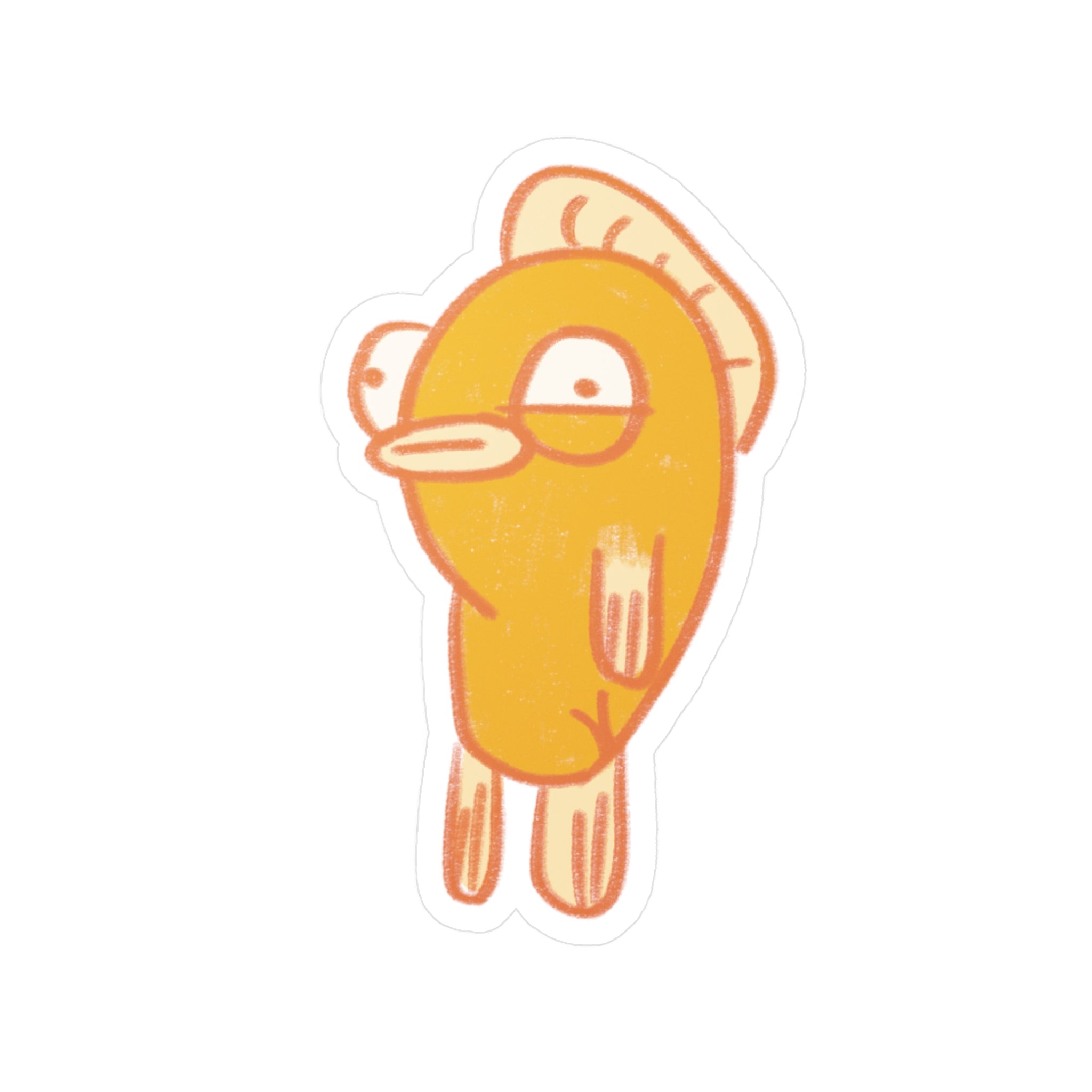 Gubby da Fish Sticker