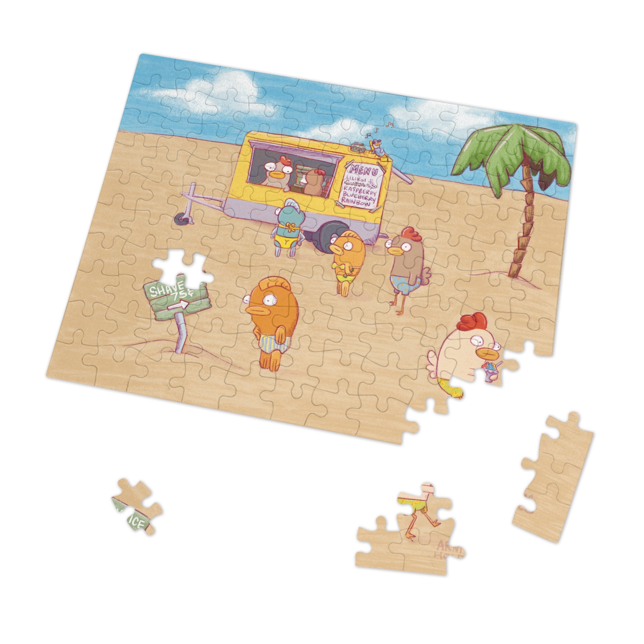 Shave Ice Stand Jigsaw Puzzle