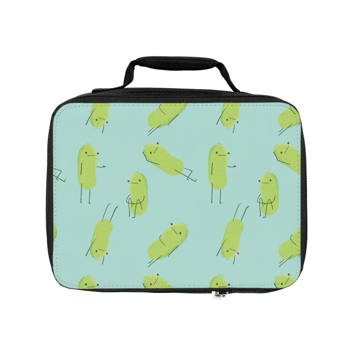 Awkward Pickle Patterned Lunch Bag