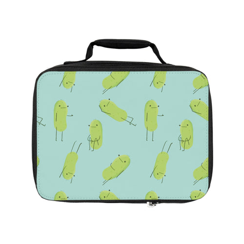 Awkward Pickle Patterned Lunch Bag