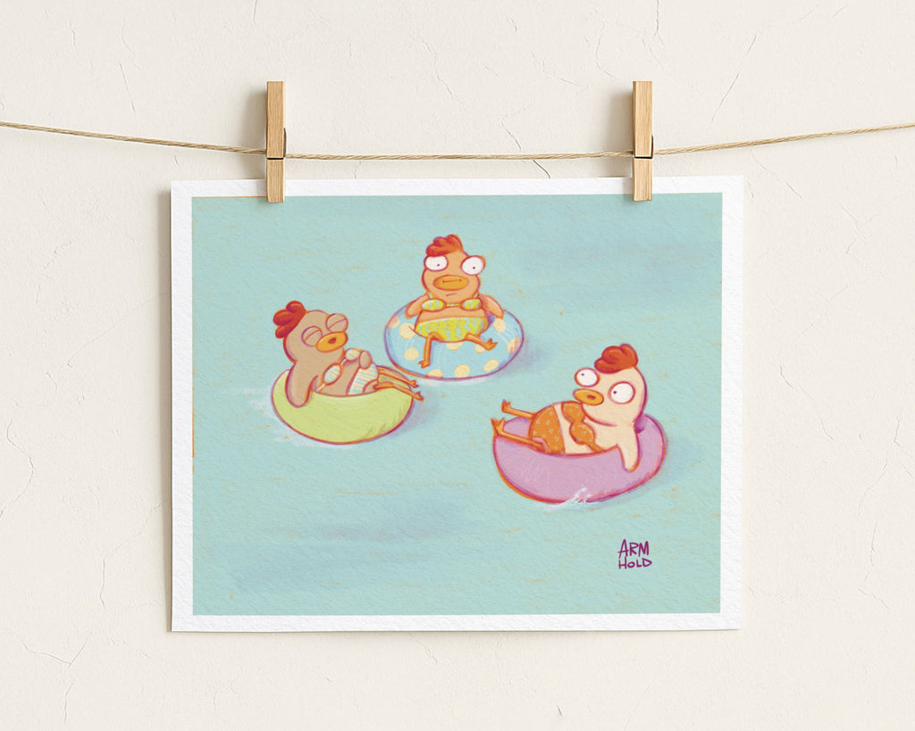 Floaty Chicks