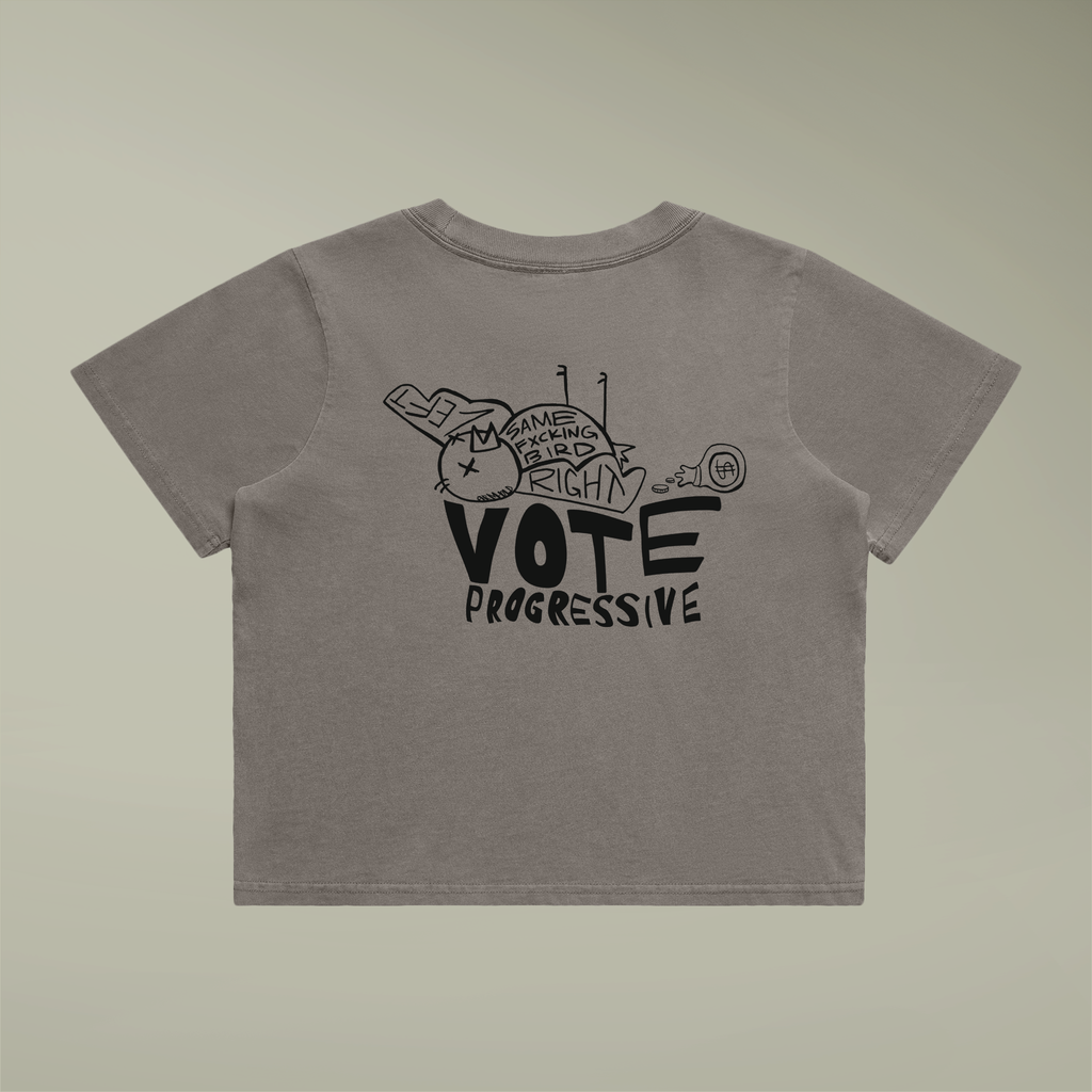 Same Bird Cropped Tee