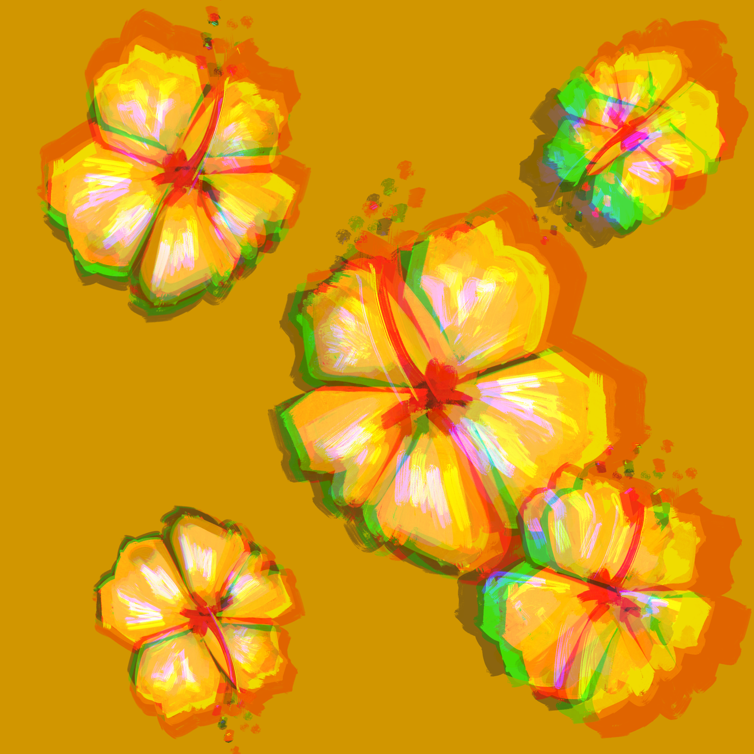 Chromatic Hibiscus Yellow Ochre