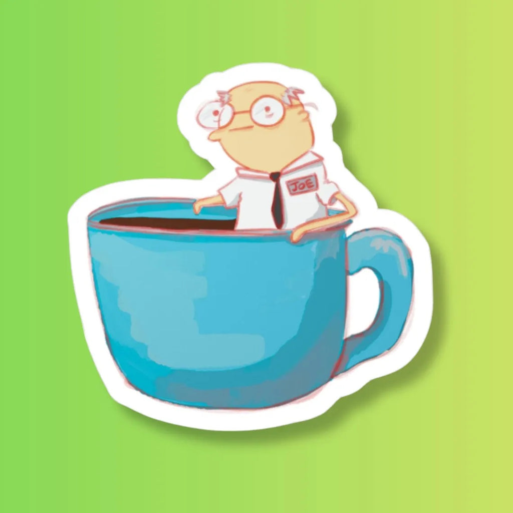 Cup of Joe Coffee Sticker