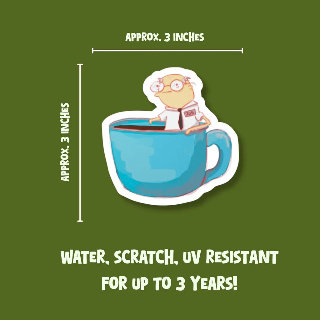 Cup of Joe Coffee Sticker