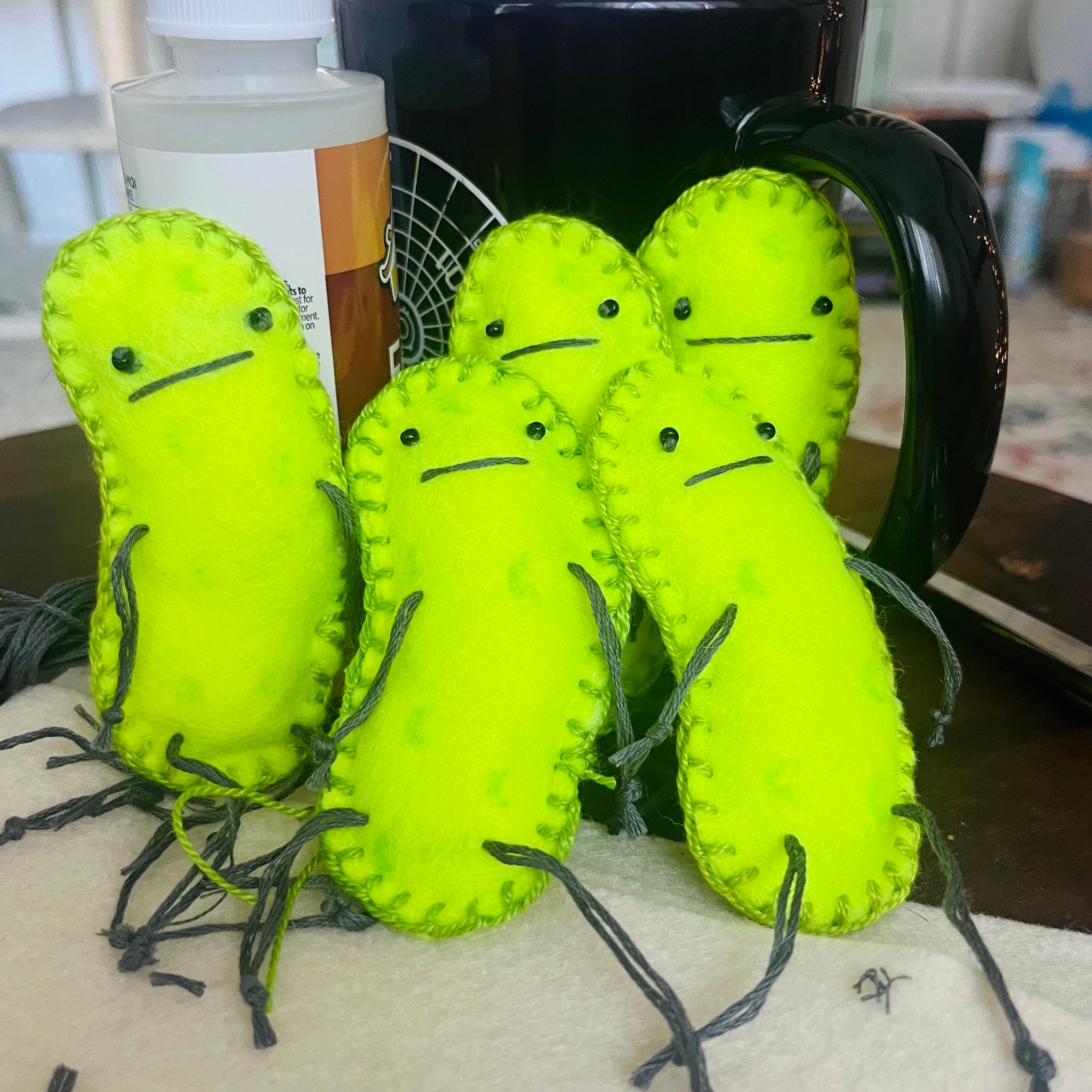 Handmade Mini Pickle Plushie [Ltd. Edition 01]
