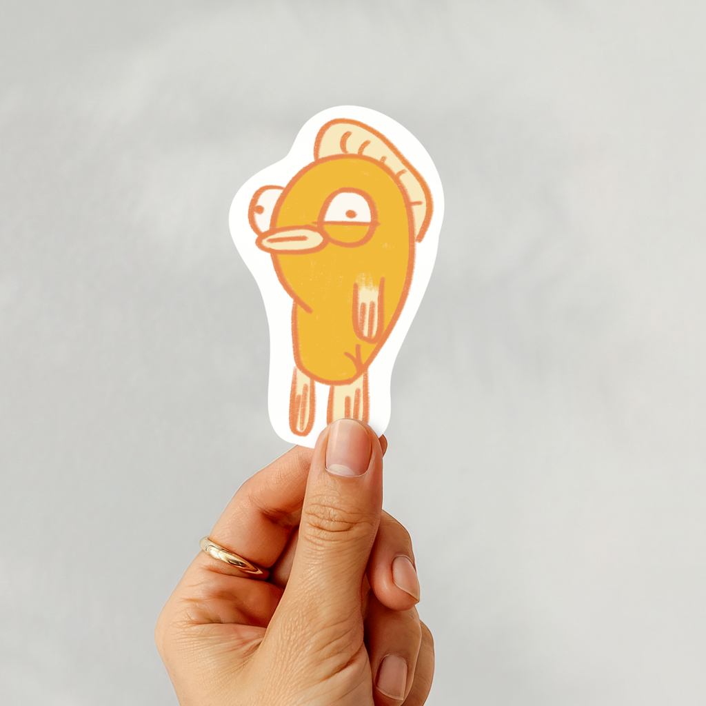 Gubby da Fish Sticker
