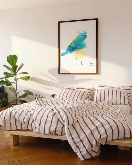 Bed Head Birb Print